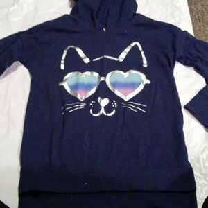 Long sleeve hoodie Kitty shirt
